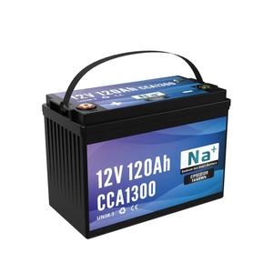 Batería de Iones de Sodio de 12V 120Ah, Libre de Mantenimiento, con Sistema de Arranque y Parada Automática (BMS) - Product Image 3