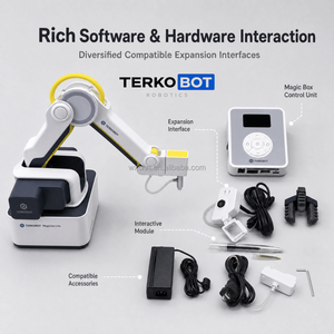 TERKOBOT Magician Lite, Brazo Robótico Educativo con IA, Compatible con USB, Bluetooth y Comunicación Serial, Equipo de Laboratorio Universitario - Product Image 3