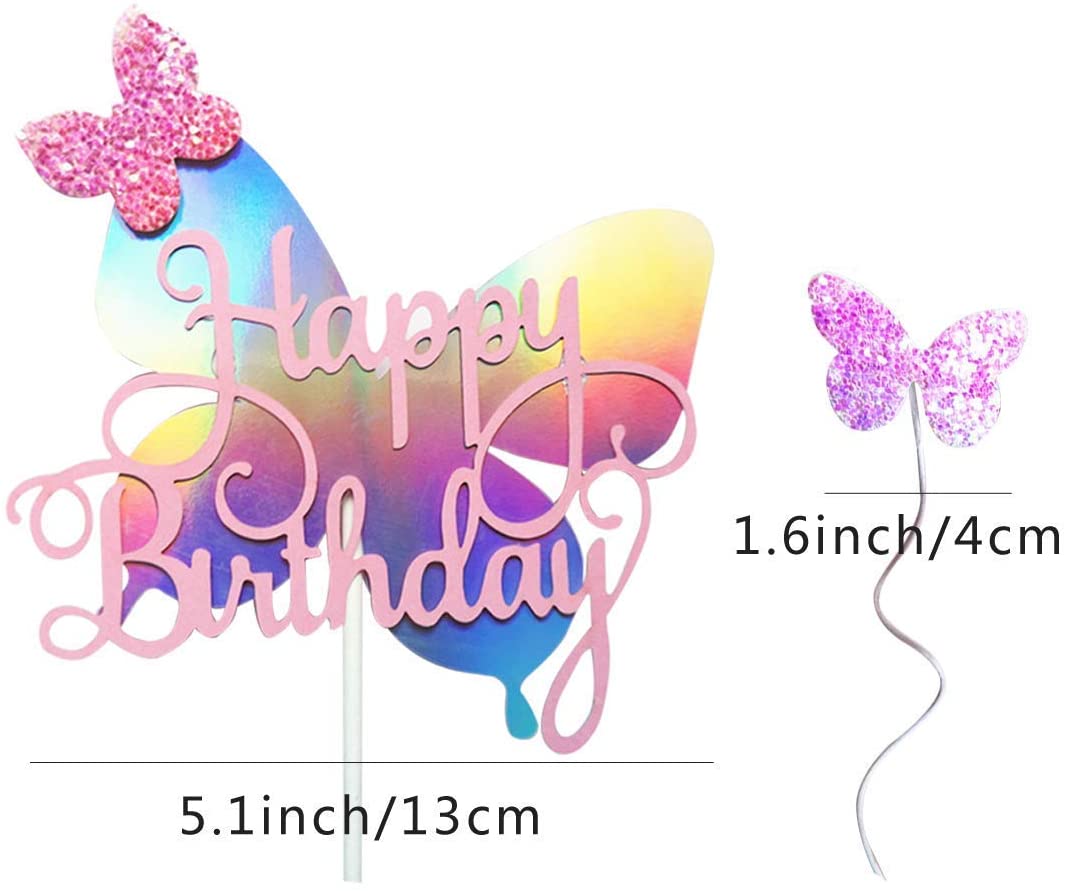 SNOWZAN Happy 11° compleanno, decorazione per torta in oro rosa, 11 anni, decorazione per torta per 11° compleanno, decorazione per torta per 11° compleanno, ragazza, decorazione per torta rosa a