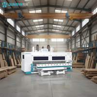 Centre d'usinage CNC à portique JUNRAN JR-1218-4*12T (12 stations, 12 broches) pour pieds de table, pieds de canapé et pieds de lit en bois massif