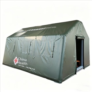 Carpa Médica Inflable Verde Militar China Health <span class=keywords><strong>de</strong></span> 5x4x2.8m con Diseño <span class=keywords><strong>de</strong></span> Techo para Rescate <span class=keywords><strong>de</strong></span> Emergencia y Almacenamiento <span class=keywords><strong>de</strong></span> Suministros - Product Image 1