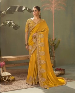 ผ้าไหม Banarasi นุ่มส่าหรีที่สง่างามพร้อมโกต้าแพตติงานเย็บปักถักร้อยสำหรับงานแต่งงานและงานปาร์ตี้ - Product Image 2