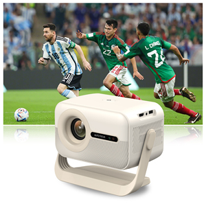 Mini-projecteur intelligent <span class=keywords><strong>Kingsway</strong></span> KA300 double bande 5G WiFi6 LCD 1080P Android 14 8 Go 400 Ansi portable sans fil pour extérieur - Product Image 1