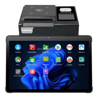 Système de terminal de point de vente NORYOX NB11W 11 pouces, système de point de vente tout-en-un pour le commerce de détail, système de caisse enregistreuse Windows, tablette POS