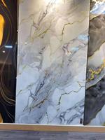Panneau composite en granit/marbre UV au design moderne, ignifuge et imperméable, antistatique, pour la décoration murale intérieure/extérieure des bâtiments