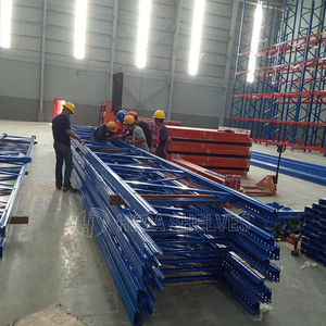 Nhiệm Vụ Nặng Nề Kệ Lưu Trữ Hệ Thống Xếp Chồng Đơn Vị Kim Loại Giá Kho Thép Pallet Kệ - Product Image 4