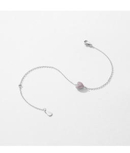 Ailmay Real 925 Sterling Silver Rhodium Plated Cubic Zirconia <b>Adjustable</b> <b>Bracelet</b> Fashion Crystal Wedding Women's Classic Gift - Product Image 5