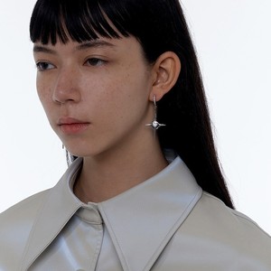 Fashion Cross <b>Stud</b> <b>Earrings</b> Tibetan Silver <b>Crystal</b> Rhinestone Bezel Setting Women's Party Jewelry - Product Image 3