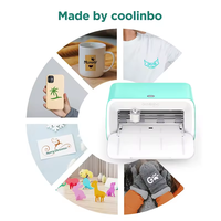 Machine de découpe vinyle portable Coolinbo Cuti 2024 avec application, design coloré