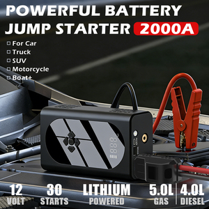 Batterie 1000A 20000mAh 12V, démarreur de voiture portable, batterie externe - Product Image 4