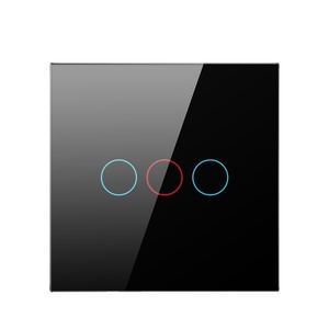 Para Tuya Smart <span class=keywords><strong>Touch</strong></span> <span class=keywords><strong>Switch</strong></span> 86 Tipo <span class=keywords><strong>Alexa</strong></span> Control de voz Wifi Teléfono Temporización remota 10A Max. Corriente 240V Max. Voltaje - Product Image 1