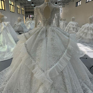 Jancember MN237 Beautiful <b>Long</b> <b>Sleeve</b> Empire Ball Gown Bridal <b>Wedding</b> <b>Dresses</b> - Product Image 6