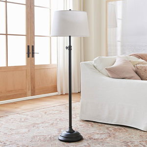 Juego de 3 lámparas de pie para decoración del hogar, diseño clásico de hierro forjado para sala de estar, lámpara de mesa única - Product Image 2