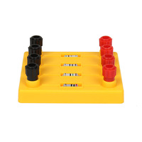 Fixed Value Resistor Practical Educational Tool for Lab Electricity Teaching Electrical Test Equipment Text Measurement Kit