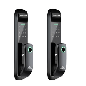 ล็อคอัจฉริยะ S921 Tuya รหัสผ่านแอป Tuya สมาร์ทล็อค WiFi ดิจิตอลประตูล็อคด้วยลายนิ้วมือ QL-S921 WiFi ELEC - Product Image 1