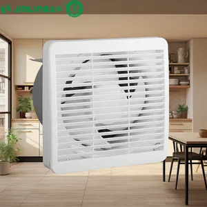 Jinling fenêtre électrique type ventilateur d'extraction fenêtre persienne électrique 6 pouces cuisine toilette trou rond ventilateur de ventilation en verre