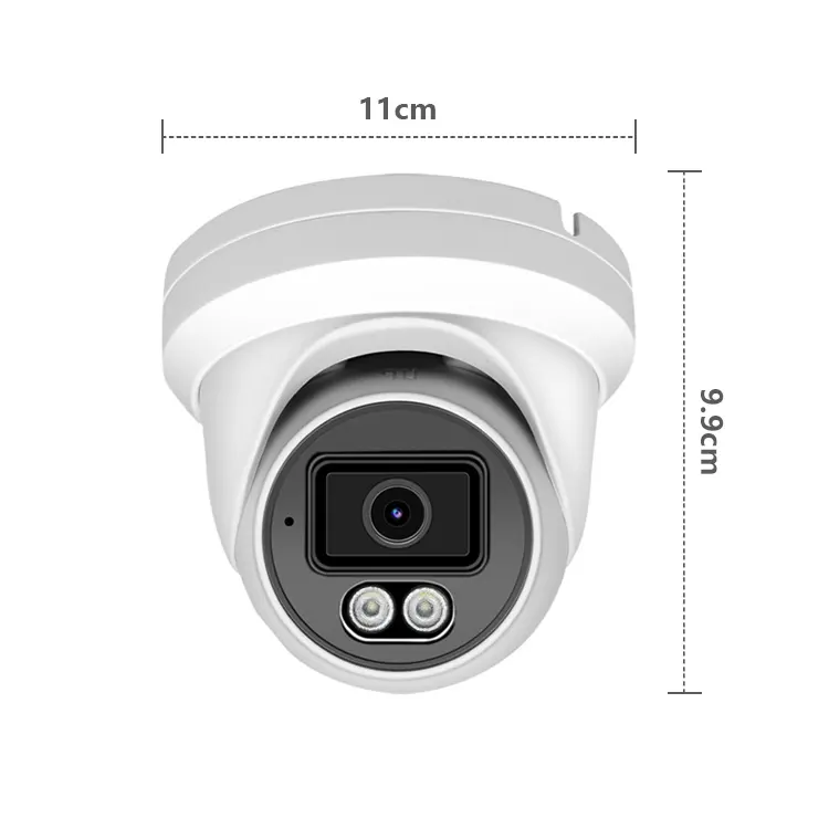 Plug En Play Ingebouwde Microfoon/Sd-kaart 4MP/5MP/6MP Night Kleur Vision Security Camera System outdoor Non Wifi