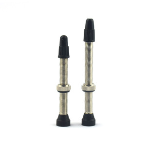 Válvula Francesa de Cobre Hengtu <span class=keywords><strong>Presta</strong></span> |   Vástago de Aleación Desmontable Universal de 34/40/44/48mm Opcional para Neumáticos Sin Cámara - Product Image 3