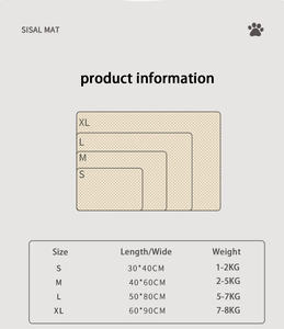 Protection de canapé, tapis en sisal, grands arbres en carton, affiche en carton, maison, autocollants à gratter personnalisés, grattoir pour chat en bambou - Product Image 6