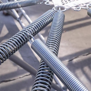 Resortes de acero inoxidable de alta resistencia, accesorios de trampolín para prevención de corrosión para parques de atracciones infantiles - Product Image 5