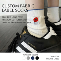 Chaussettes mi-mollet blanches pour femmes, imprimées, décontractées, en pur coton, style japonais, fines, pour étudiantes, nouvelle collection printemps