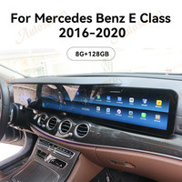 Reproductor Multimedia para Automóvil con Pantalla Triple de 38 Pulgadas, Android Auto para Mercedes-Benz Clase E W213 2016-2020, Unidad Principal de Navegación GPS para Automóvil