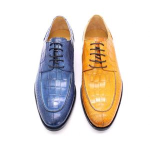 Chaussures habillées pour hommes en cuir véritable britannique de haute qualité, best-seller, chaussures en cuir pour hommes de luxe conçues pour les affaires - Product Image 3