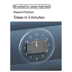 Thả khâu vải không khí nệm với được xây dựng trong bơm phòng ngủ đồ nội thất Inflatable giường ngoài trời TPU PVC nệm không khí - Product Image 3