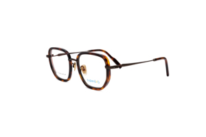 Khung kính titan sang trọng in cổ điển chống màu xanh với đường viền dày cho tất cả các hình dạng khuôn mặt cho người lớn sử dụng máy tính - Product Image 4