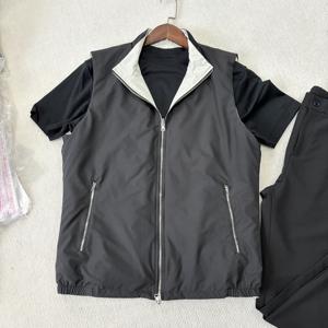 سترات مخصصة خفيفة الوزن ودافئة للحماية من الرياح، صدرية فاخرة عالية الجودة قابلة للارتداء على الوجهين للرجال - Product Image 2