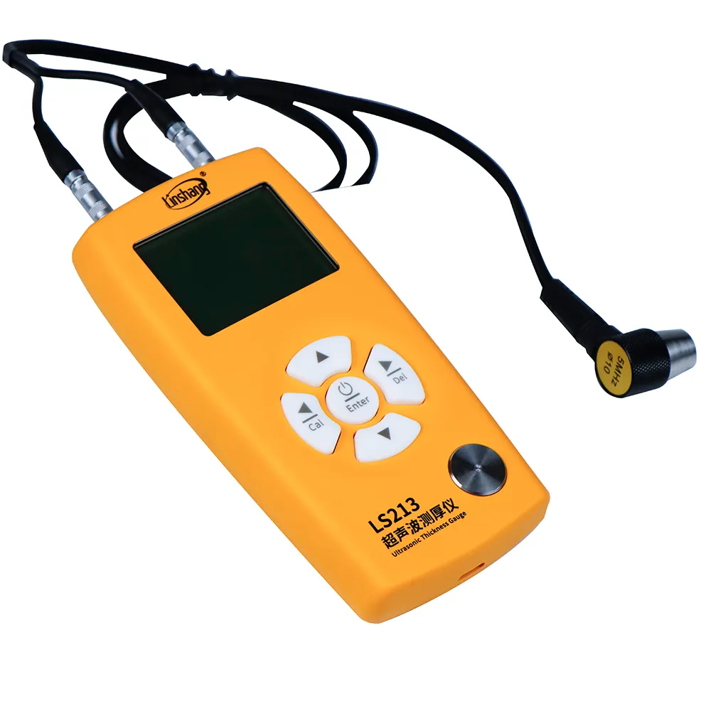 Linshang LS213 Digital Ultra Ultrasonic Through Coating Mutilater Dry Film Dft misuratore di spessore di profondità
