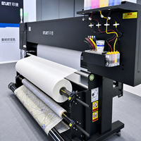 Imprimante à sublimation grand format 1,8 m I3200 à 4 têtes, machine d'impression numérique 1800 mm, presse à chaud pour sublimation