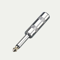 Konektor colokan telepon produk baru TS colokan Mono 6.35mm