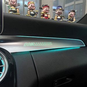 Kit d'éclairage ambiant intérieur SJC Upgrade X253 pour <span class=keywords><strong>Mercedes</strong></span>-Benz Classe C <span class=keywords><strong>GLC</strong></span> W205, LED 64 couleurs, accessoires décoratifs LHD/RHD - Product Image 4