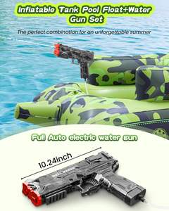 Bouée gonflable géante pour adultes avec canon à eau, fabriquée au Vietnam, pour piscine et lac, jouet aquatique à chevaucher - Product Image 6