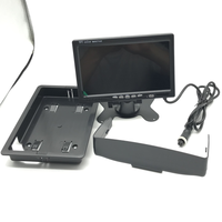 Nouveau moniteur de véhicule 7 pouces IPS TFT connexion haute définition Mobile DVR voiture boîte noire papillon LCD