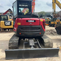 Mini tracteur d'occasion YANMAR 80-6 de 8 tonnes Ingénierie de précision Expédition mondiale Certifié CE/ISO Exploitation minière/Construction de routes/Démolition