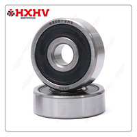 Roulements à billes à gorge profonde en acier chromé 6300 6301 6302 6303 6304 6305 6306 6307 6308 6309 6310 2RS HXHV pour systèmes hydrauliques