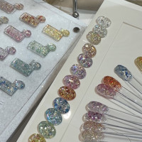JIAOYANSHE Kit de 12 Gels à Ongles Multicolores Scintillants 2026 Nouveau Gel UV Non Toxique de Haute Qualité pour Salon de Manucure DIY Vente en Gros ODM/OEM