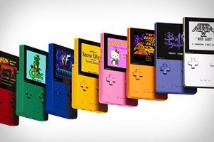 Console de jeu rétro portable Ana-logue Poctor, prend en charge l'écran vertical, WiFi intégré, Ana-loge Poctor Retro Gam - Product Image 3
