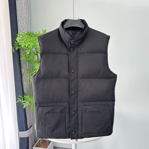 <span class=keywords><strong>Chaleco</strong></span> de Plumón de <span class=keywords><strong>Ganso</strong></span> de Alta Calidad para Hombre, Diseño Exclusivo, Sin Mangas, Estilo Casual, Cuello Alto, para Invierno - Product Image 2