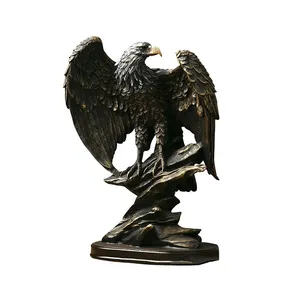 Fengzhi Factory Eagle resin arts and crafts decoration eagle resin statue home living room office decoration