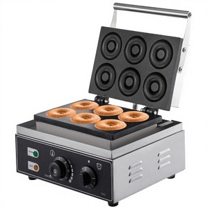 Máquina para Hacer Donas Eléctrica Comercial de Alta Calidad, Antiadherente, Automática, con Capacidad para 6 Donas, Nueva, Fácil de Operar, para Panadería - Product Image 3