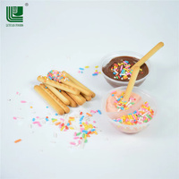 Snacks chinois aliments enfants chocolat bonbons plaquettes fraise crème Mini bâtonnets Biscuits chocolat doigt Biscuits tasse de collation