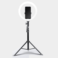 Triopo lampu cincin mini usb 10 inci, lampu cincin untuk fotografi, tiktok, video profesional, bisa dengan dudukan tripod