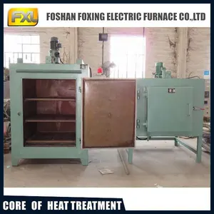 China equipo personalizado caliente chorro circulación calefacción templado horno de secado por inducción para la venta