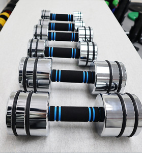 Di alta qualità gruppo staccabile manubrio in acciaio inox cromato per il peso libero più comodo da tenere - Product Image 3