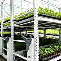 Promotion : Grand rack de culture vertical modulaire commercial, unité d'étagères de culture multi-étages pour légumes, herbes et fleurs