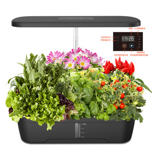 Smart LED Hydroponic Growing Light Indoor 3/6/8/12-hole Soilless Cultivation Machine for <b>Vegetables</b> & Herbs Planting - Product Image 5