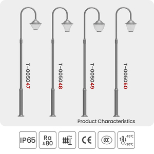 IP65ไฟสวน LED กลางแจ้งกันน้ำใช้ไฟ ac/dc สำหรับ<span class=keywords><strong>ลาน</strong></span>ในสวนสวน DC - Product Image 2